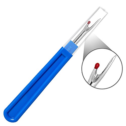 8Pcs Sewing Seam Rippers, 4 Big and 4 Small Stitch Remover Tools | Weico Handy Thread Ripper for Embroidery, Clothing Tags, Rubber Bands Soft Elastic Bands Removing