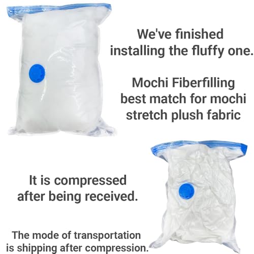 500g Premium Fake Snow Christmas Decoration White Soft Imitation Feather fiberfinng DIY Plush Doll 100% Polyester Filling Handmade Pillow Down Jacket Fiber Filling (500 Grams)