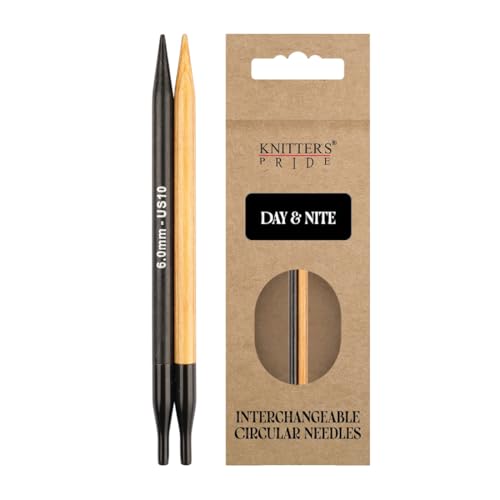 Knitter’s Pride Day & Nite Interchangeable Needle 4""(10cm) - US 10(6mm) - size: 6.00mm