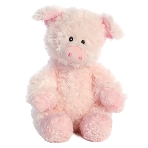 Aurora Tubbie Wubbies 11" Pig Snuggly Stuffed Animal | Cloud-like softness with irresistibly squishy tummies - style: Pig
