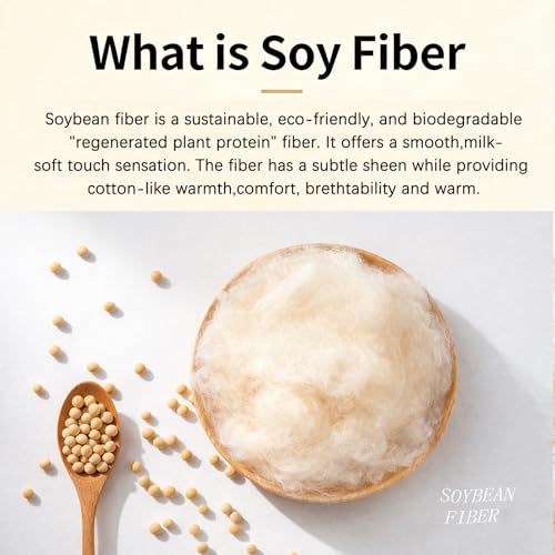 Cotton Stuffing 1000g/2.2lb Natural Yellow Soybean Fiber Craft Filler | Soft Amigurumi Stuffing, Perfect for Teddy Bears, Stuffed Animals, Crochet Projects & DIY Handcrafts - color: 1000g Cotton Stuffing Natural Yellow