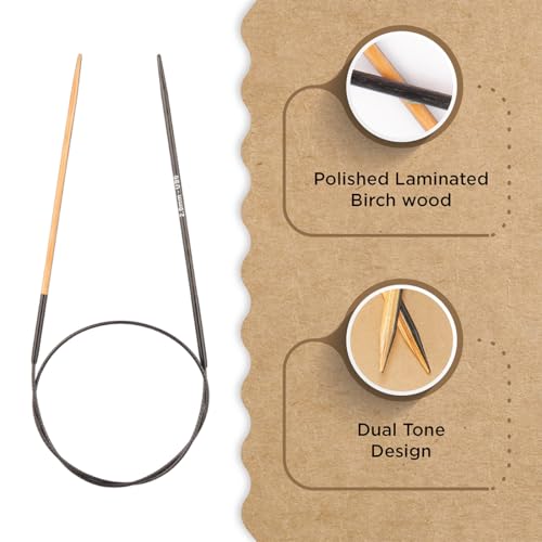 Knitter’s Pride Day & Nite Fixed Circular Needle 16""(40cm) - US 0(2mm) - size: 2.00mm