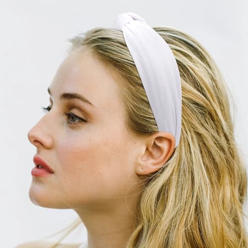 White Pink Red Brown Headband Knotted Headbands for Women Headband Non Slip Wide Top Knot Head Bands Velvet Hair Bands for Womens Hair Accessories for Women Girls Gifts - color: Headband 37