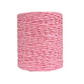 Natural Cotton Raffia Yarn Pink Summer Sun Hat, Beach Bag, Rayon Crochet Straw Knit Materials - 280 Meters/306 Yards - color: Pink