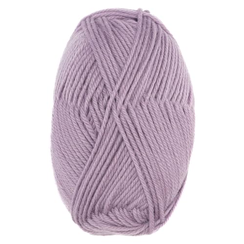 100% Superwash Wool Yarn 6 Skeins 300g DK Weight Knitting Crochet D. Lilac | Sourced from Peru for breathable warmth and 654yd total length per 300g pack ideal for soft baby garments hats and sweaters - color: Dreamy Lilac