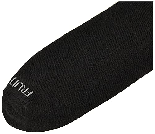 Fruit of the Loom Men's 12-Pair Flat Knit No Show Liner Socks