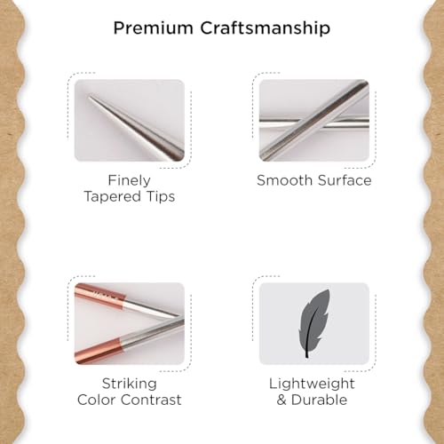 Knitter’s Pride Rosemist Fixed Circular Needles 32""(80cm) - US 15(10mm) - size: 10.00mm