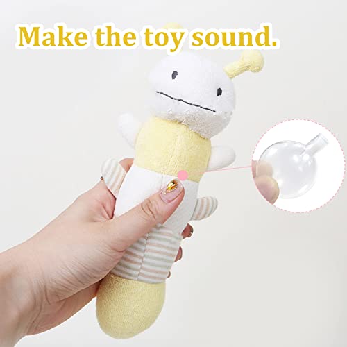 WishLotus Replacement Squeakers for Dog Toys, 45mm Toy Noise Maker Plush Toy Repair Reed Insert Airbag Replacement for Dog Cat Toy Repair Round(Large 10pcs) - size: 45mm 10pcs