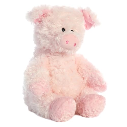 Aurora Tubbie Wubbies 11" Pig Snuggly Stuffed Animal | Cloud-like softness with irresistibly squishy tummies - style: Pig
