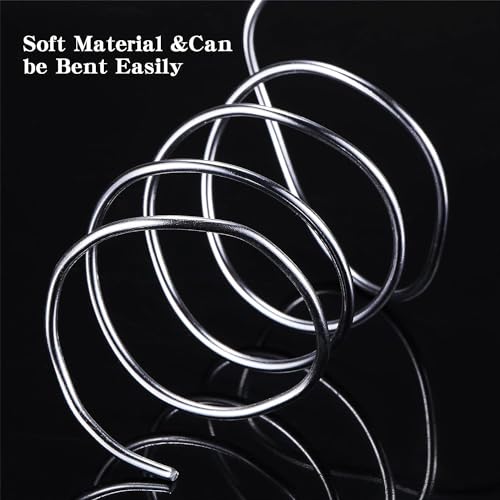 1 Roll Tecunite Aluminum Wire Craft Wire, 100 M X 3 mm, Silver - color: Silver, size: 100 M X 3 mm