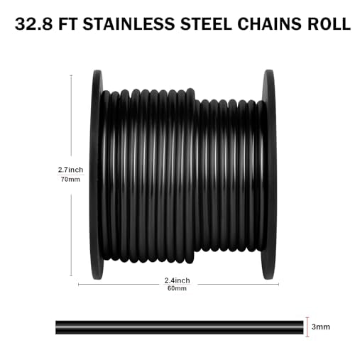 8 Gauge Aluminum Wire for Craft 32.8FT Black Bendable Aluminum Wire Bulk | 3mm Flexible Aluminum Armature Crafting Wire Roll for Sculpting DIY Jewelry Making - color: Black, size: 8 Gauge