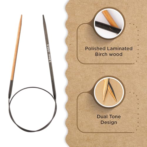Knitter’s Pride Day & Nite Fixed Circular Needle 32""(80cm) - US 2.5(3mm) - size: 3.00mm
