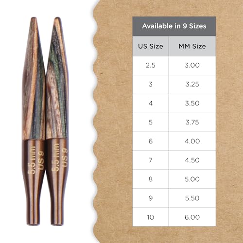 Knitter’s Pride Terra Interchangeable Needle 2""(5cm) - US 9(5.5mm) - size: 5.50mm