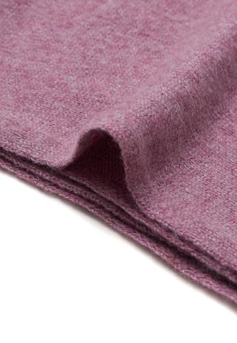 Cashmere Knitted Scarf for Women by Style Republic - color: Dull Rose