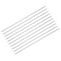uxcell 10Pcs Knitting Needle 2mm Diameter 5.9 Inches Length Stainless Steel Double Pointed Sweater Stitching Needles for Handmade Projects DIY Knitting - size: 2mm