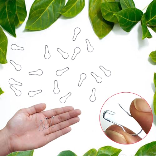 500pcs Silver Bulb Pins 0.8" Gourd Safety Pins for Craft Project, Home Accessories - color: Silver