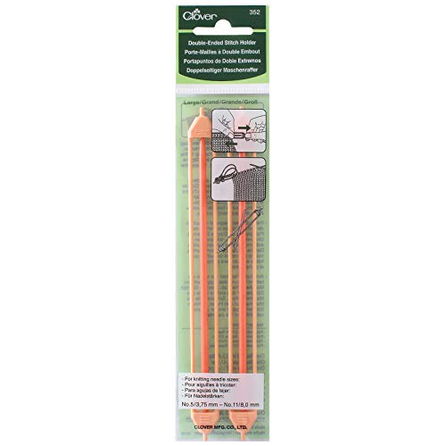 Double-Ended Stitch Holders 6.5"-Sizes 5 To 11 2/Pkg