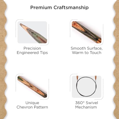Knitter’s Pride Terra Fixed Circular Needle 40""(100cm) - US 9(5.5mm) - size: 5.50mm