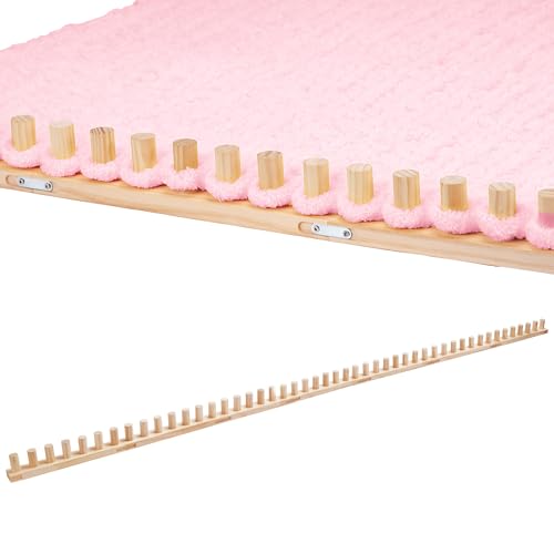 96'' Chunky Yarn Loom, Custom Thick Chunky Knitting Blanket Loom, Extra Large Blanket Loom Knitting for DIY Craft Enthusiasts Beginners - color: 96''