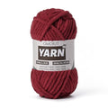 Fluffy Chunky Chenille Crochet Yarn, Baby Yarn for Crocheting Soft Blanket, Bulky Velvet Yarn (100g/54.8yds), Plush Amigurumi Yarn for Knitting Crafts, Scarves, Puzzle (Burgundy) - color: Burgundy