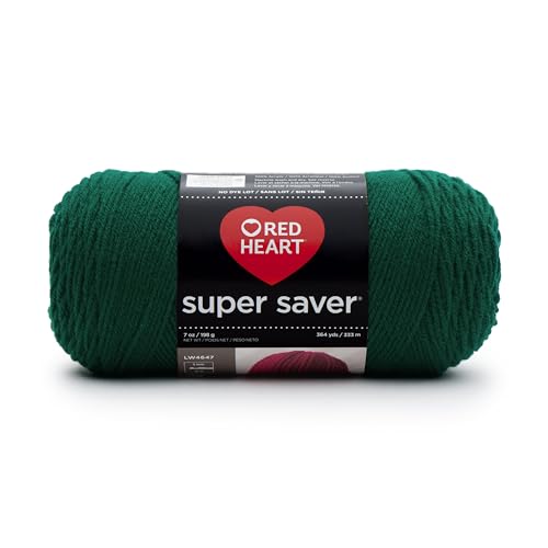 Red Heart E300 Super Saver Economy Yarn, Paddy Green - color: Paddy Green, size: 1 Pack