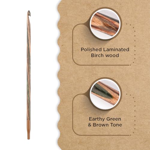 Knitter’s Pride Terra Afghan/Tunisian Crochet Hook - US 7(4.5mm) - size: 4.50mm
