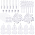 Realspring 148 Pcs Team Spirit Accessories for Sport Events - color: White