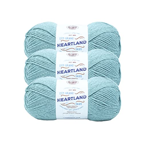 Part 2 | 3 Pack Heartland Solid Yarn (Congaree) - color: Congaree