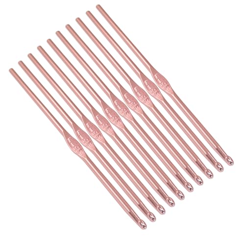 Bivethoi Aluminum Crochet Hook 3.5mm, 20 Pcs | Knitting Needles, Bulk Set, For Craft Yarn, For Beginners - size: 3.5mm