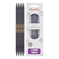 KnitPro J’Adore Cubics Double Pointed Needles 6" (15cm) | US Size 10 (6mm) - size: US 10 (6mm)