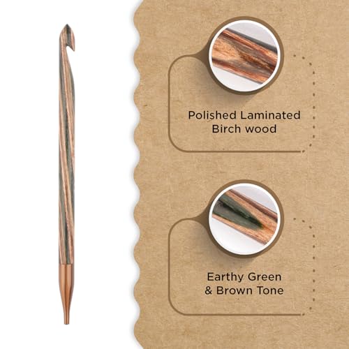 Knitter’s Pride Terra Afghan/Tunisian Crochet Hook - US L(8mm) - size: 8.00mm