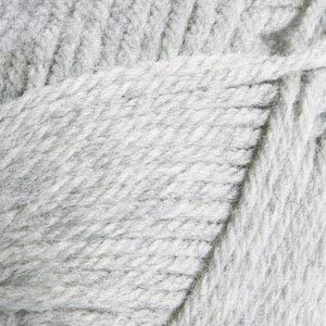 Knit Picks Wool of the Andes Gray 100% Wool Yarn Pack for Knitting | 10 skeins (500g total) of soft worsted weight crocheting yarn in Dove Heather color, good for felting. - color: Dove Heather