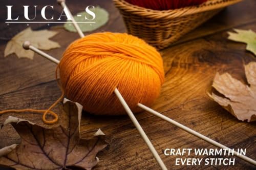 Premium Merino Yarn 4Ply Wool, Superwash Baby Merino - 100% Pure Extra Fine Merino Knitting Crochet Wools 50G Ball - color: Chocolate (07), size: 1 Unit