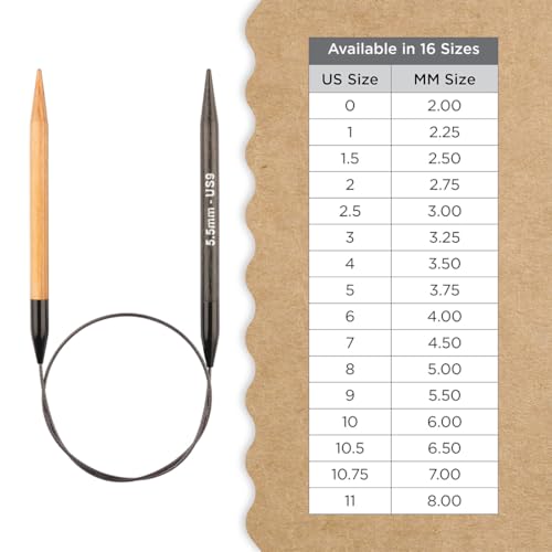 Knitter’s Pride Day & Nite Fixed Circular Needle 32""(80cm) - US 9 (5.5mm) - size: 5.50mm