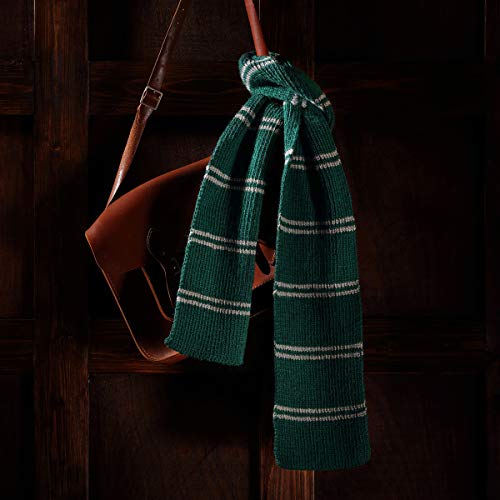 Eaglemoss Hero Collector Hogwarts Slytherin House Scarf | Wizarding World Knitting Kits | Model Replica