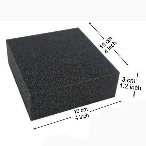 Artec360 High-Density Foam Mat for Needle Felting Kit Pad 4"x4"x1.2" Felting Base Black Foam Felting 4 Pack