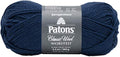 Patons Classic Wool Yarn, Navy Blue - color: Navy Blue, size: 3.5 oz, 210 yds