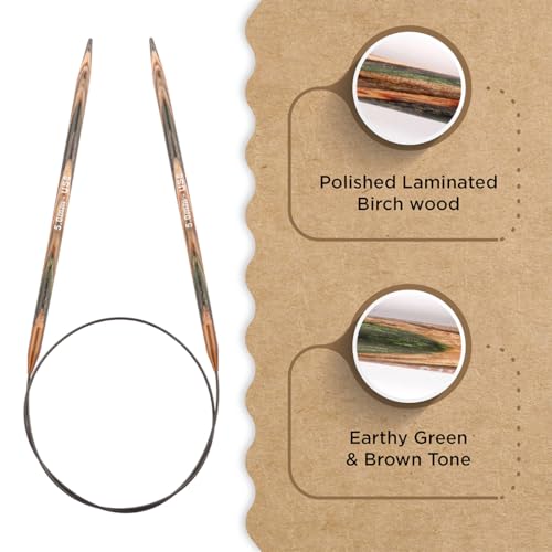 Knitter’s Pride Terra Fixed Circular Needle 32""(80cm) - US 8(5mm) - size: 5.00mm