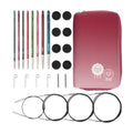 KnitPro Dreamz Deluxe Afghan/Tunisian Crochet Hook Set | 8 US Sizes (E to L) - size: Deluxe