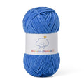 Skinny Chenille Yarn for Crocheting,Baby Yarn for Crocheting Soft,3.5 oz/218.7 yds Fingering Weight Velvet Yarn,Fluffy Amigurumi Yarn for Baby Blankets/Clothes&Crafts(Blue) - color: Blue