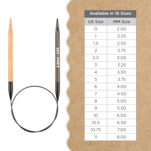 Knitter’s Pride Day & Nite Fixed Circular Needle 32""(80cm) - US 8(5mm) - size: 5.00mm