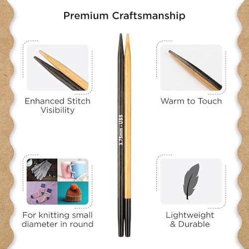 Knitter’s Pride Day & Nite Interchangeable Needle 4""(10cm) - US 5(3.75mm) - size: 3.75mm