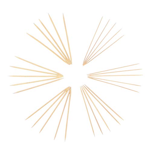 JubileeYarn 5" Double Point Bamboo Knitting Needles Set | 6 Sizes: 2mm(US0)-3.25mm(US3) | 5 Needles/Size | Natural Finish - color: 30 Pcs (6 Size) - Natural, size: 5-Inch