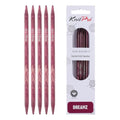 KnitPro Dreamz Double Pointed Needles 8" (20cm) | US Size 6 (4mm) - size: US 6 (4.0mm)