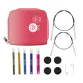 KnitPro Zing Starter Interchangeable Needle Set 4" (10cm) | 5 US Sizes (2.5 to 8) - size: Starter