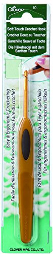 Clover Soft Touch Crochet Hook: 2.00mm, 2mm - size: 2.00 mm