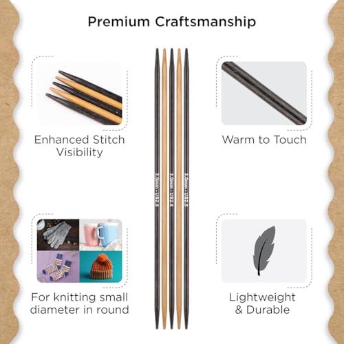Knitter’s Pride Day & Nite Double-Point Needle 8""(20cm) - US 2.5(3mm) - size: 3.00mm