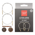 Lantern Moon Nylon Coated Stainless Steel Fixed Cords | 8"/20cm (to Make 16"/40cm IC Needle) - size: 8" cable to make 16" IC needle