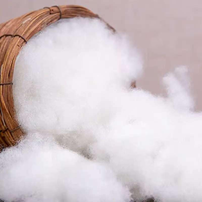 500g Premium Fake Snow Christmas Decoration White Soft Imitation Feather fiberfinng DIY Plush Doll 100% Polyester Filling Handmade Pillow Down Jacket Fiber Filling (500 Grams)