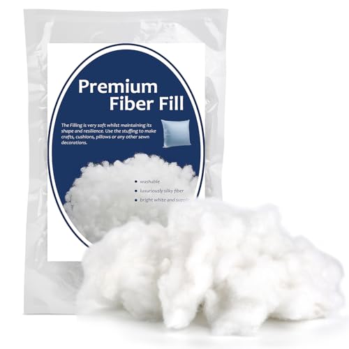 Bupete 3.5oz/100g Polyfill Stuffing, Stuffings for Stuffed Animals | (1.8oz~4.18lb) Stuffing for Crochet Animals, Crochet Stuffing, Fiber Filling Stuffings for Stuffed Animals - color: White 3.5oz